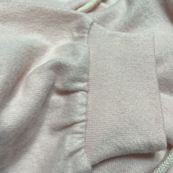 Double Zero Blush Pink Super Soft Cropped Oversize Sweatshirt Var. Sizes NWOT - Picture 8 of 8